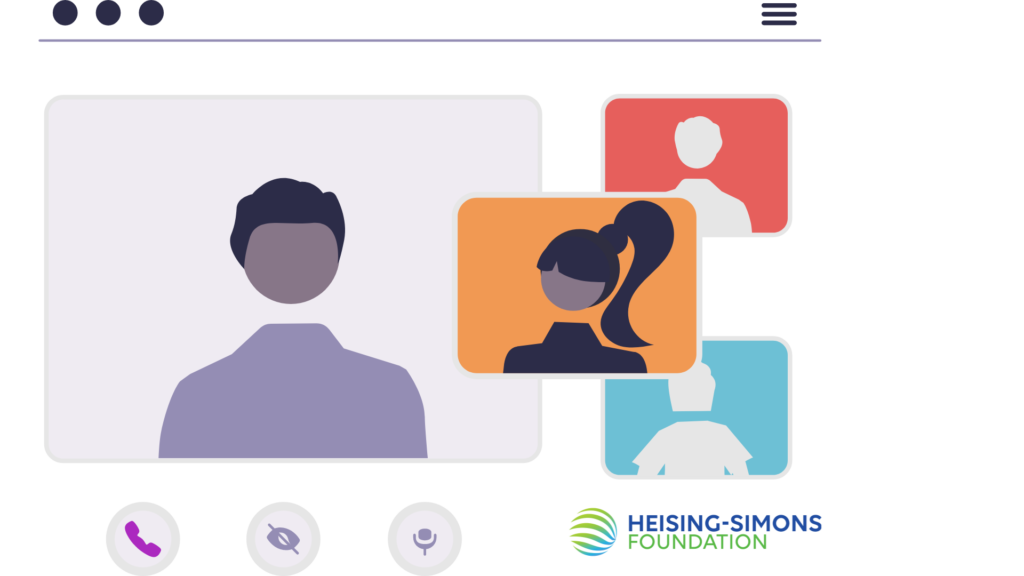 Illustration depicting video conference